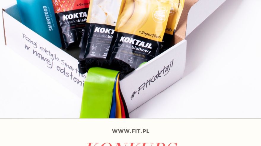 Proteiny Proteinowe koktajle od SmartFood! KONKURS