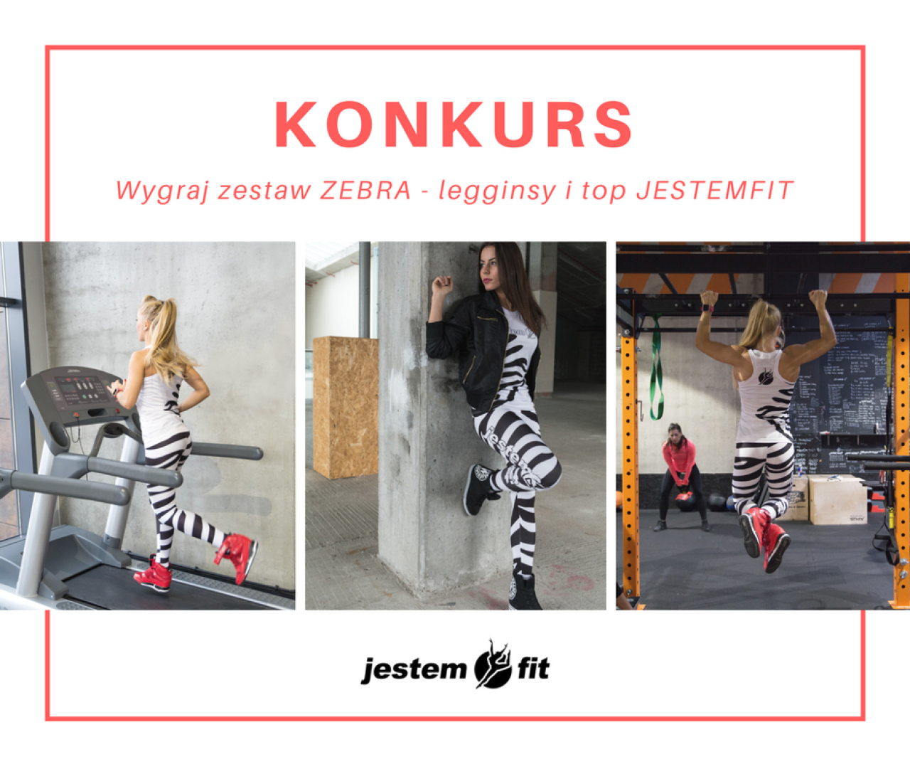 Wygraj zestaw zebra od #jestemfit