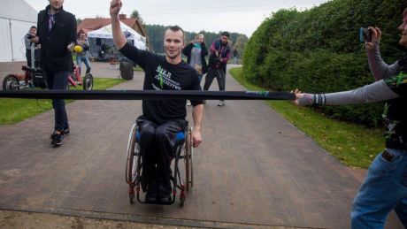 Walka do upadłego! Szymon Klimza ponownie najlepszy w Wheelmageddonie