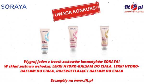 Uwaga konkurs! do wygrania zestaw kosmetyków soraya