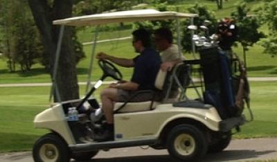 Golfiści niezbyt fit