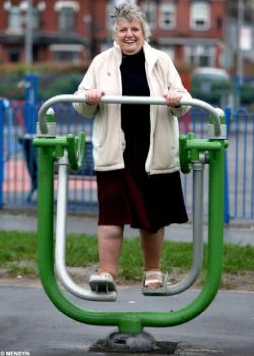 Fitness +50 na placu zabaw