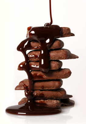 chocolate drizzle