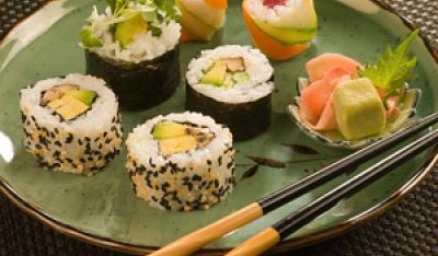 Jedz sushi, by poprawić trawienie