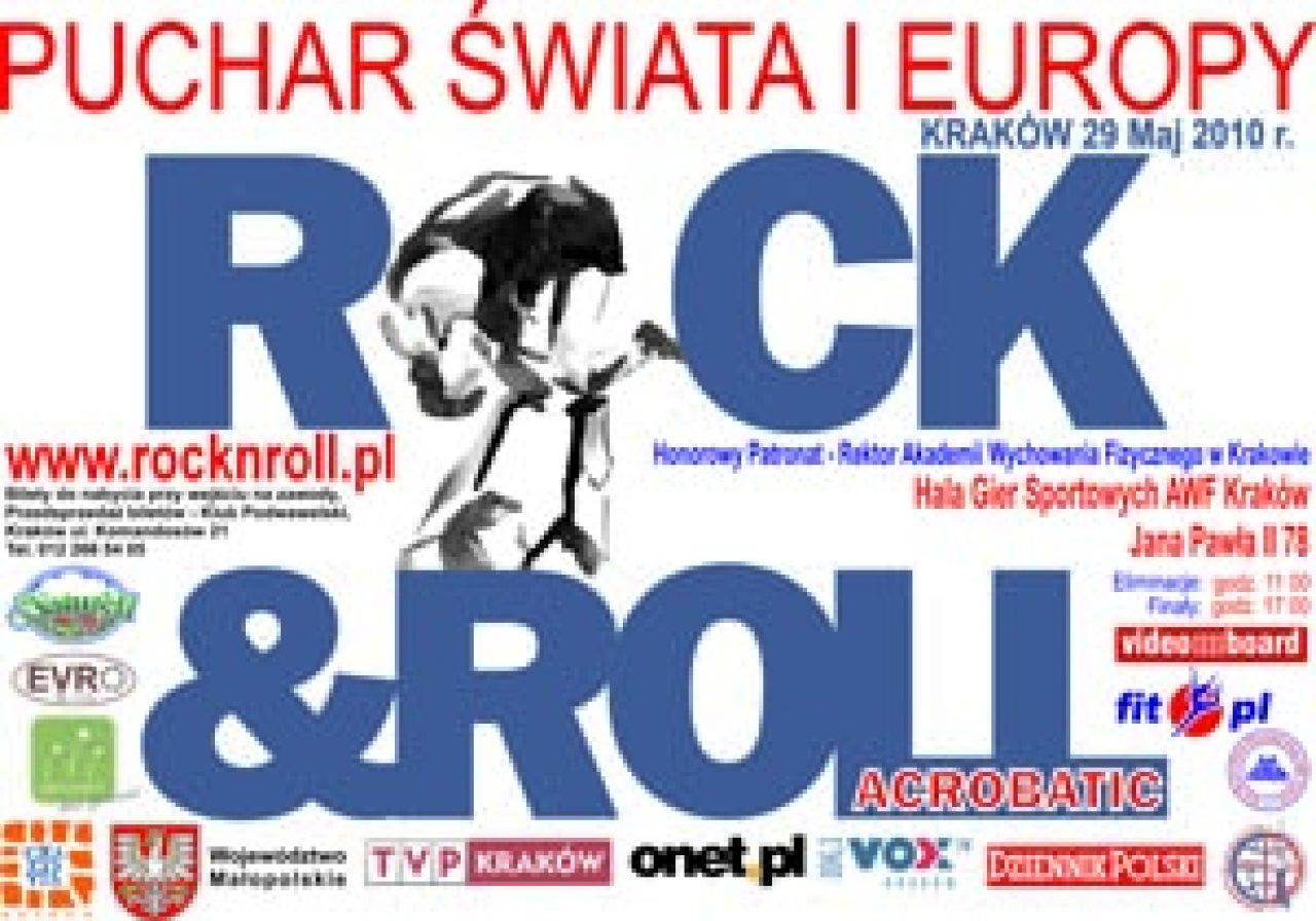 Puchar Świata i Europy w Rock’n’Rollu Akrobatycznym
