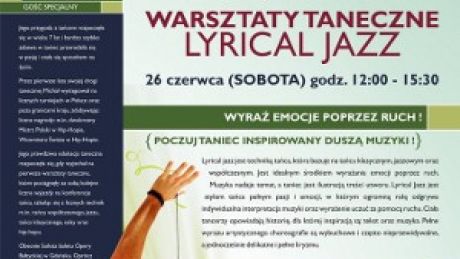 Warsztaty Taneczne Lirycal Jazz