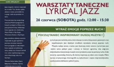 Warsztaty Taneczne Lirycal Jazz