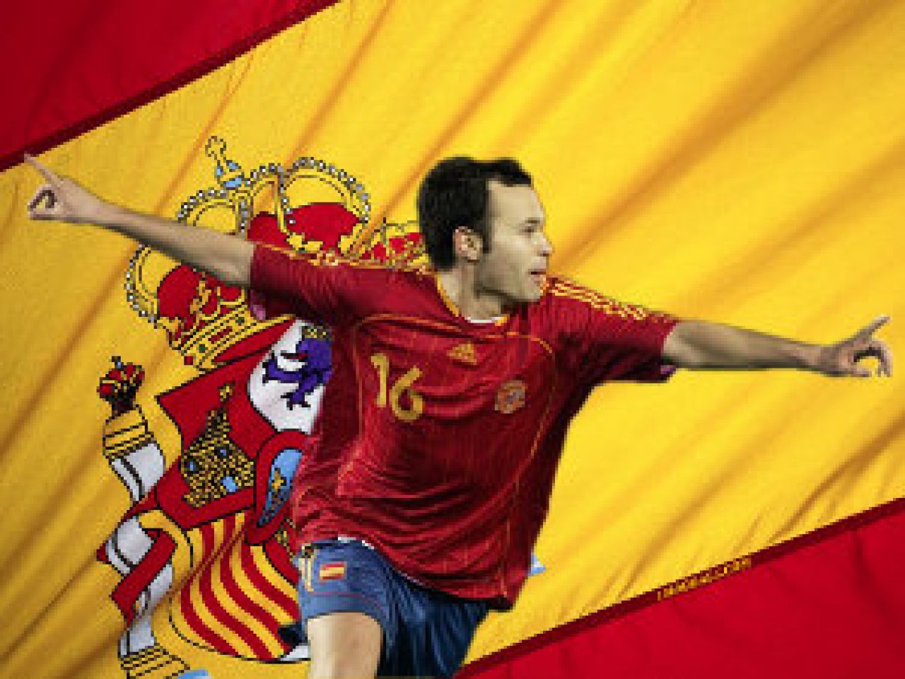 Andres Iniesta-bohater reprezentacji Hiszpanii