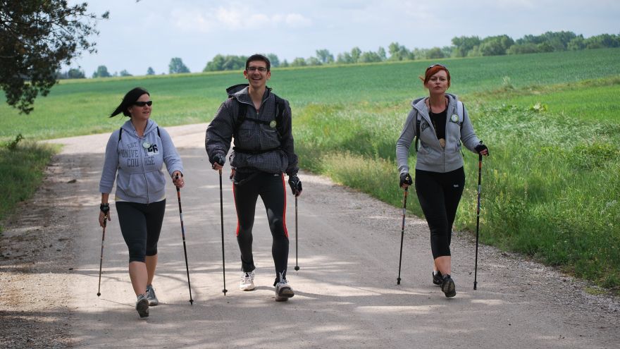 Spacer z kijami Aktywny Poznań stawia na Nordic Walking