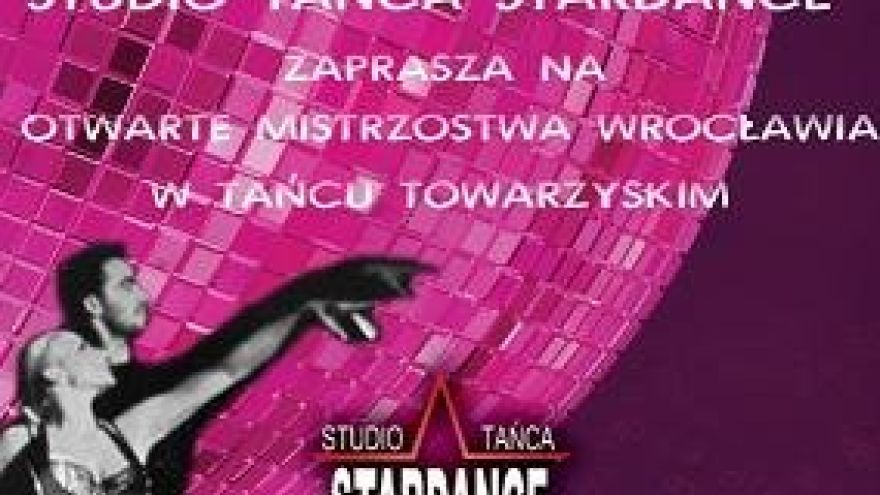 Taniec towarzyski Otwarte Mistrzostwa Wrocławia  w Tańcu Towarzyskim
