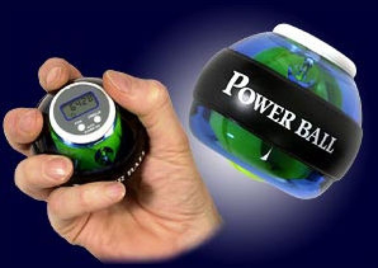 Ćwicz mięśnie z Power Ball