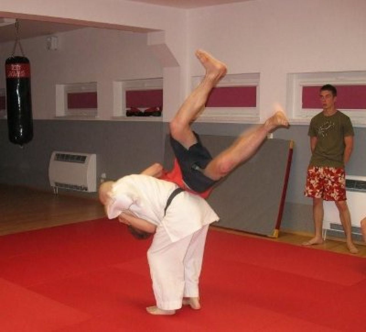 Judo - początek treningu