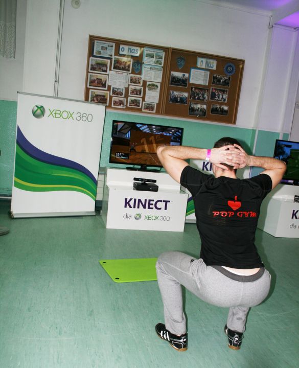 Test Kinect +Nike Training podczas Międzynarodowej Konwencji FitsyleWinter 2014