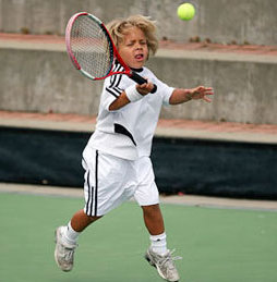 dziecko tenis