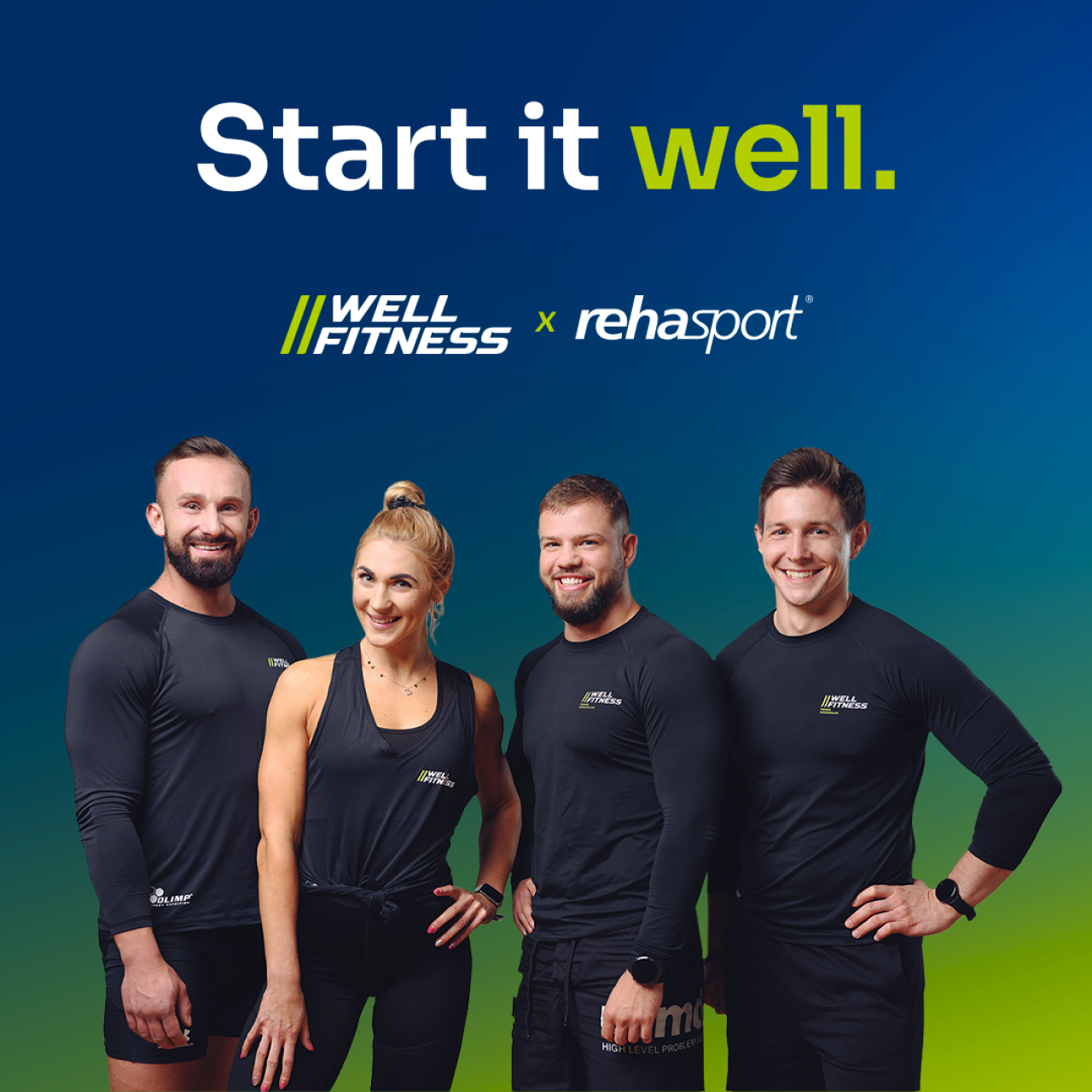 Certyfikowani trenerzy REHASPORT w klubach Well Fitness