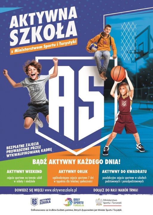 Sportowa rewolucja - dla każdego, bezpłatnie i lokalnie. Program Aktywna Szkoła wchodzi w kolejną fazę realizacji 