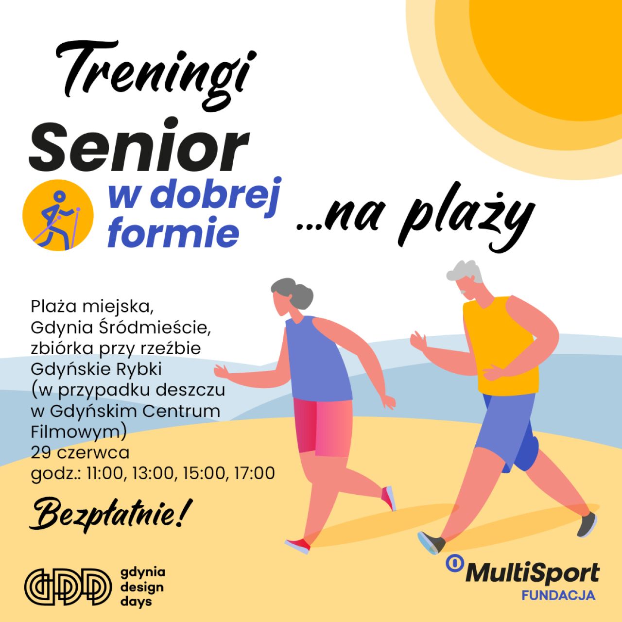 Gdynia Design Days: Ruch w sztuce starzenia i bezpłatne treningi dla seniorów