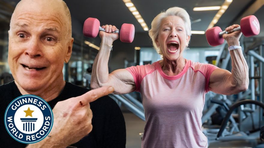 Aktualności Najstarszy instruktor fitness na świecie. Ma ponad 85 lat i dalej trenuje innych!