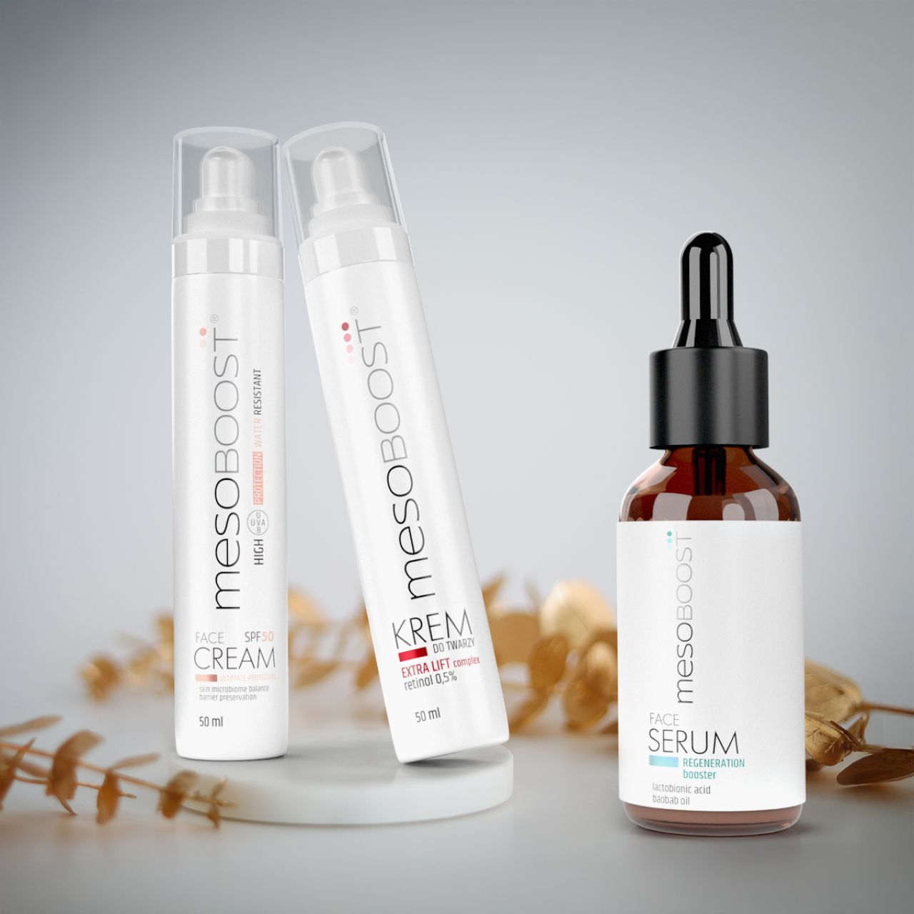 Retinol, fotoprotekcja i kwas laktobionowy — jesienne trio dla regeneracji i anti-agingu