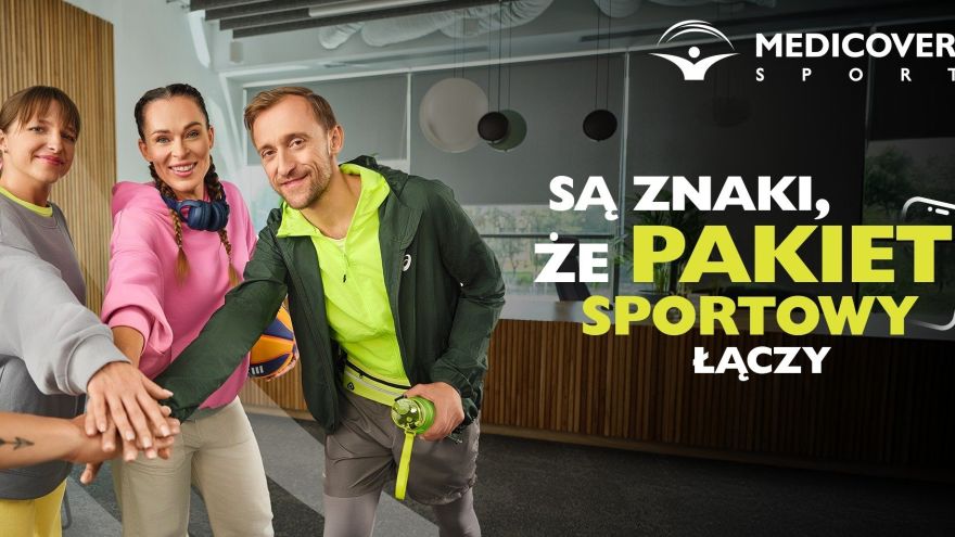 Aktualności „Są znaki, że pakiet sportowy łączy” – nowa kampania Medicover Sport pokazuje, że sport w firmie to więcej niż benefit
