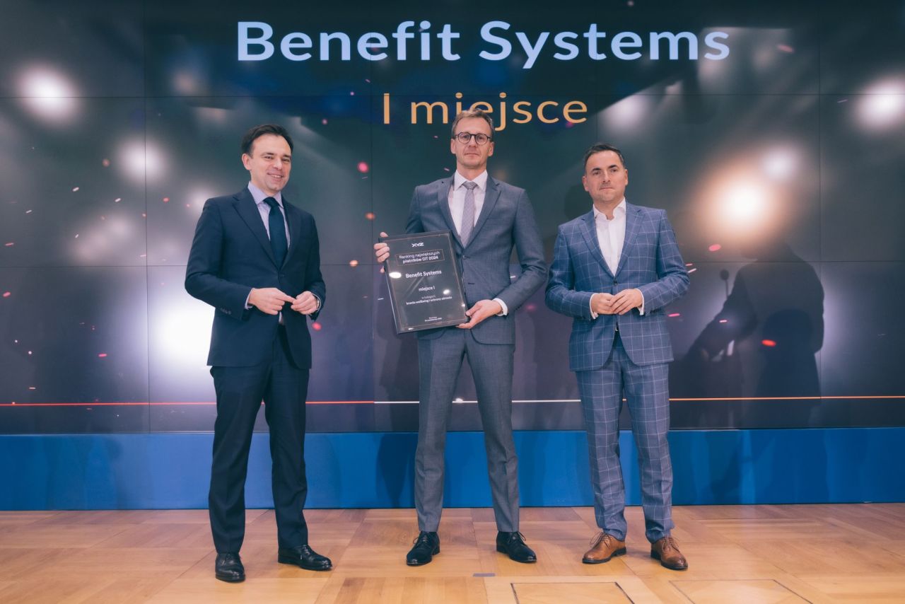 Benefit Systems liderem w kategorii Wellbeing i ochrona zdrowia wśród największych płatników CIT w Polsce