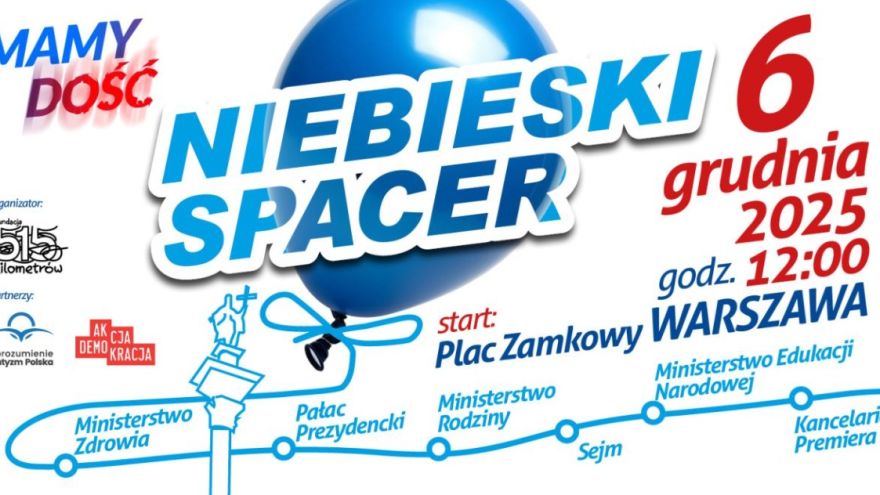Aktualności Niebieski Spacer 2024: Razem dla realnej zmiany w postrzeganiu autyzmu