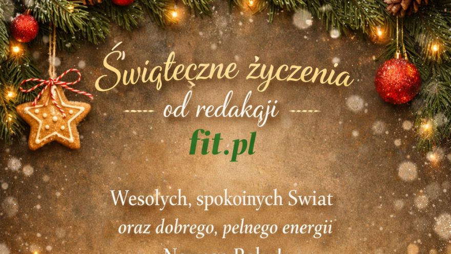 Aktualności Świąteczne życzenia od redakcji fit.pl