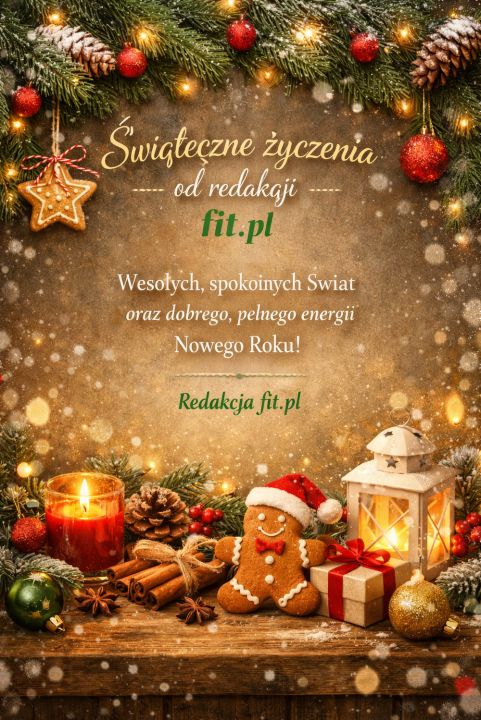 Świąteczne życzenia od redakcji fit.pl