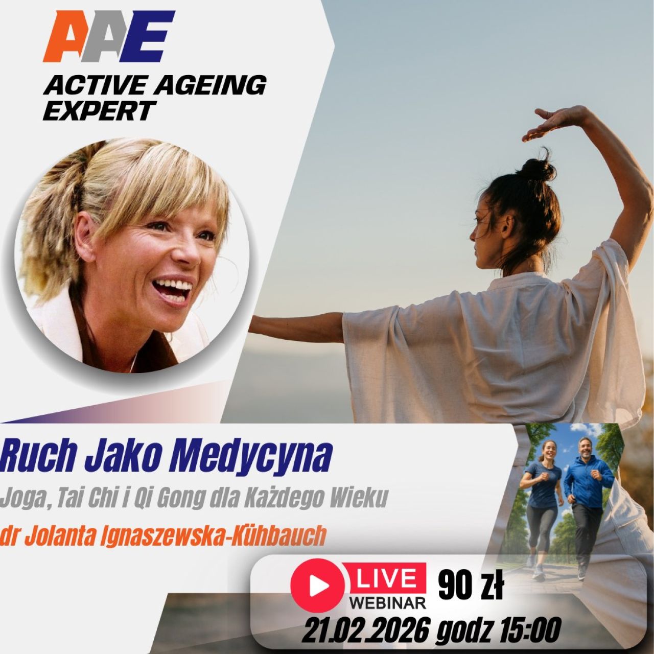 Czy ruch naprawdę może leczyć? Sprawdź webinar „Ruch jako Medycyna”