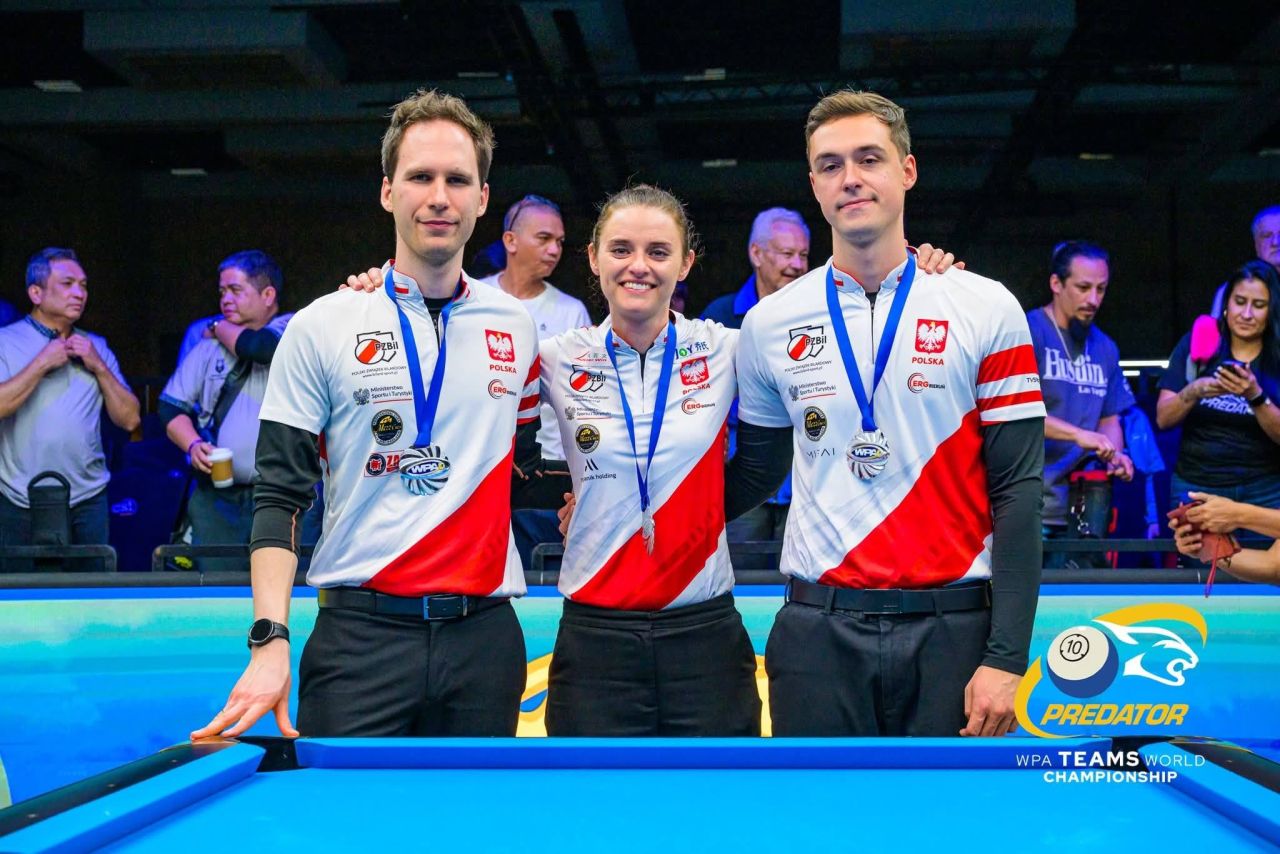 Marzenia, które dojrzewają na treningu. Kulisy Drużynowych Mistrzostw Świata w pool bilardzie