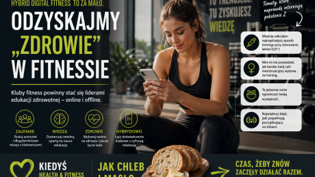 Hybrid Digital Fitness to za mało. Dlaczego kluby fitness muszą odzyskać „zdrowie” i stać się liderami edukacji?