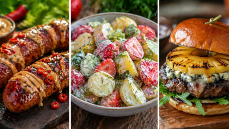 Popularne majówkowe dania z jednym zaskakującym składnikiem. 3 przepisy, które mogą zaskoczyć gości