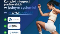 Aktualności GYMMANAGER z kompletem integracji partnerskich. Jeden system, trzej najwięksi operatorzy benefitów sportowych