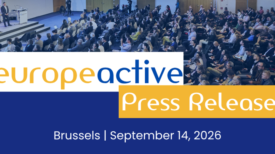 Aktualności #BEACTIVE DAY 2026: ruch dla zdrowia psychicznego. EuropeActive łączy siły z Eurosportem