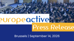 Aktualności #BEACTIVE DAY 2026: ruch dla zdrowia psychicznego. EuropeActive łączy siły z Eurosportem