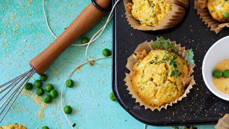 Warzywne muffinki z polenty – jeden przepis, mnóstwo możliwości