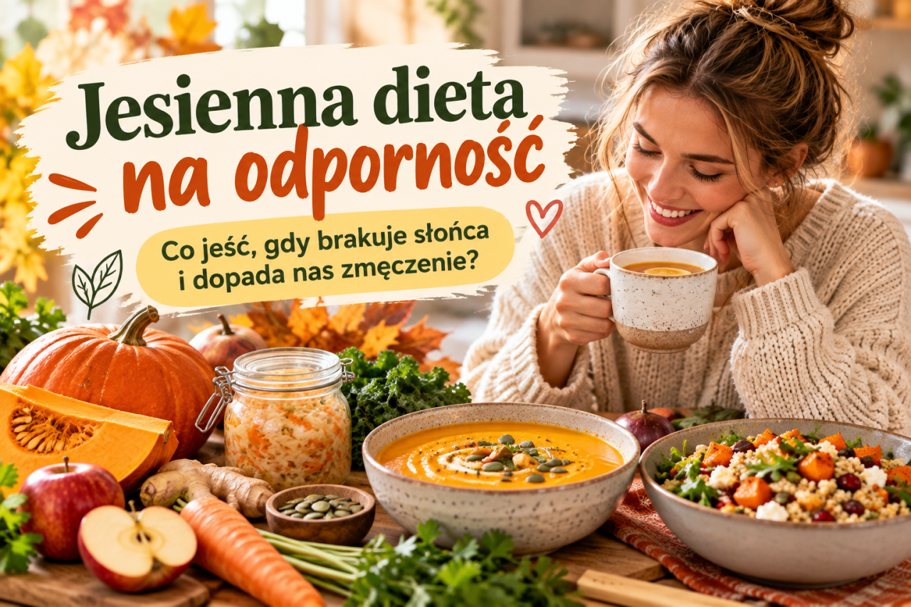 Jesienna dieta na odporność. Co jeść, gdy brakuje słońca i dopada nas zmęczenie?