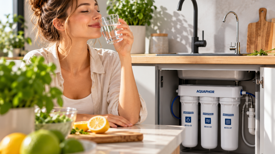 Fit light Filtry podzlewozmywakowe AQUAPHOR. Jaką wodę pijemy i czy warto filtrować ją w domu?