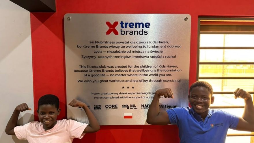 Aktualności Xtreme Fitness Gyms wspiera centrum dla dzieci w Ghanie. Otwarcie jeszcze w październiku