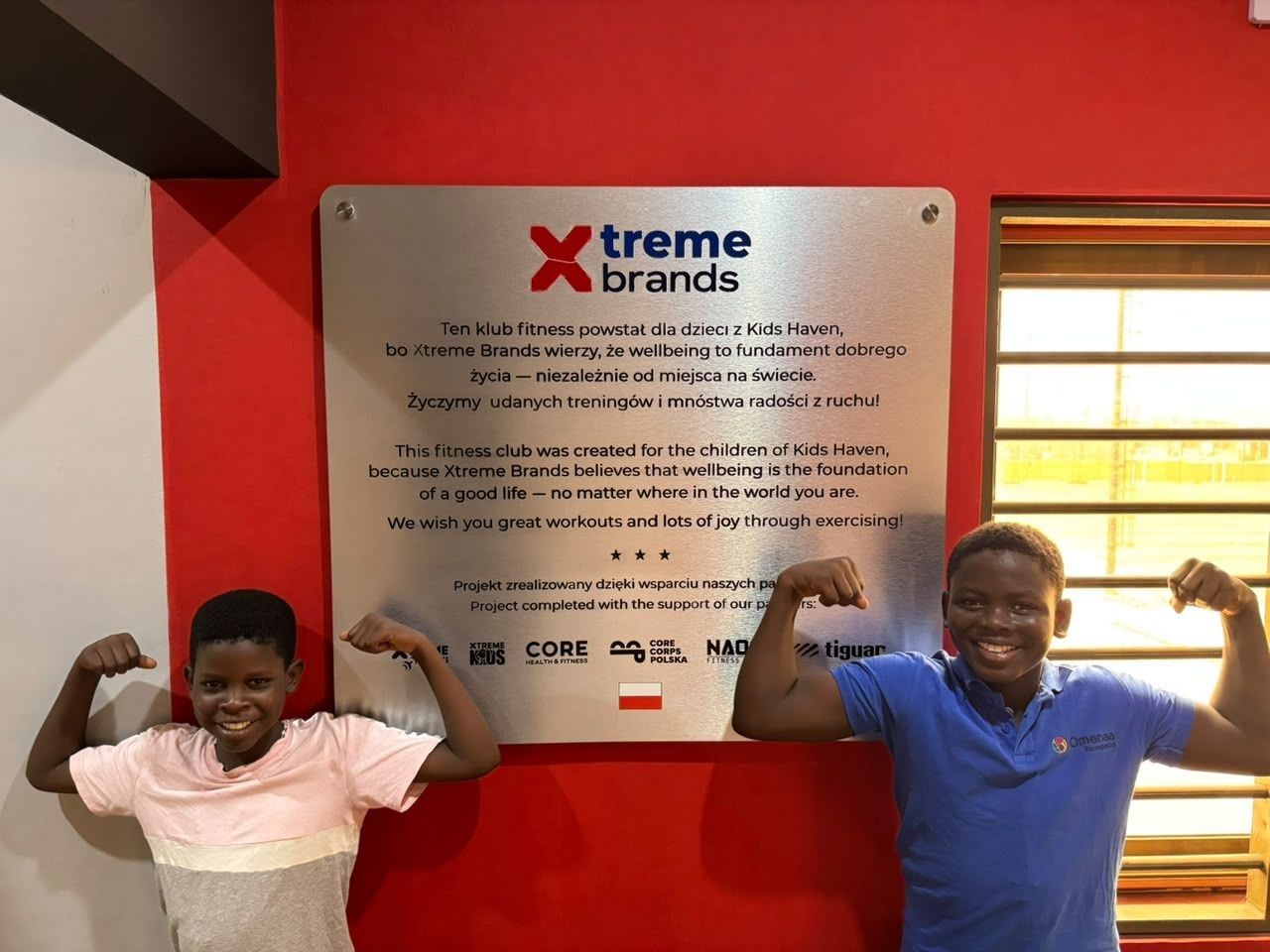 Xtreme Fitness Gyms wspiera centrum dla dzieci w Ghanie. Otwarcie jeszcze w październiku