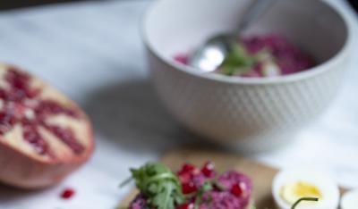Aromatyczna pasta z buraków i pestek dyni 