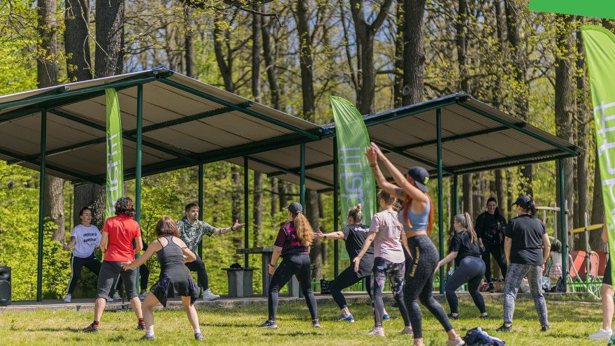 Zajęcia Bezpłatne zajęcia sportowe w otoczeniu przyrody - ruszyły Zielone Treningi Plenerowe