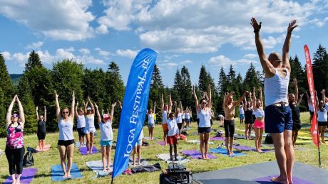 Tydzień dobrych zdarzeń niepowtarzalna atmosfera X. Joga Festiwal. Górski Maraton Jogi w Wierchomli 