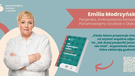 Wywiad z Emilią Modrzyńską, ambasadorką kampanii „Porozmawiajmy Szczerze o Otyłości”