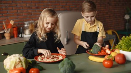 Warzywa i owoce w diecie dziecka