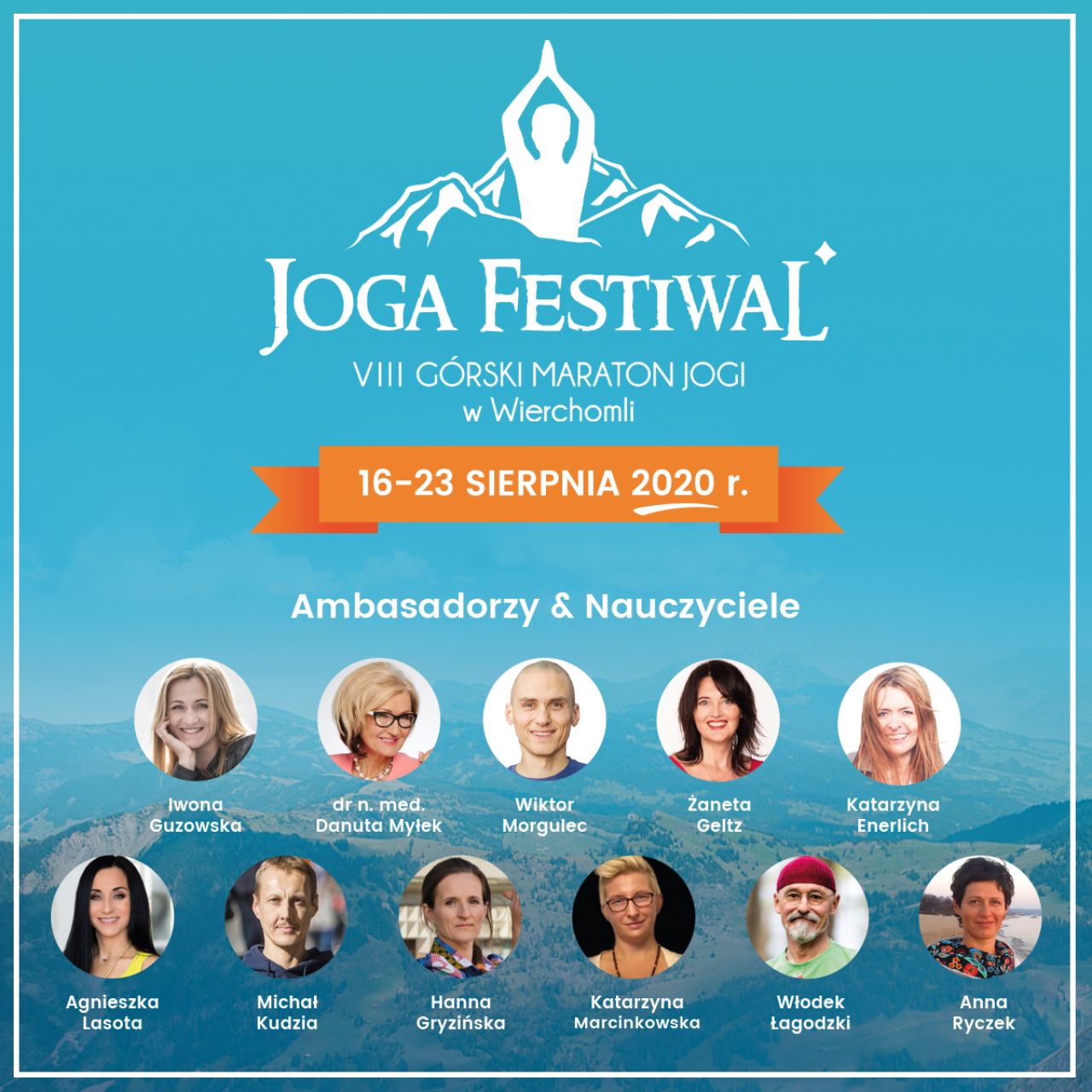 Joga Festiwal. VIII Górski Maraton Jogi w Wierchomli